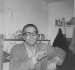 Miguel Garicia in the kitchen of Centro Iberico, 1975